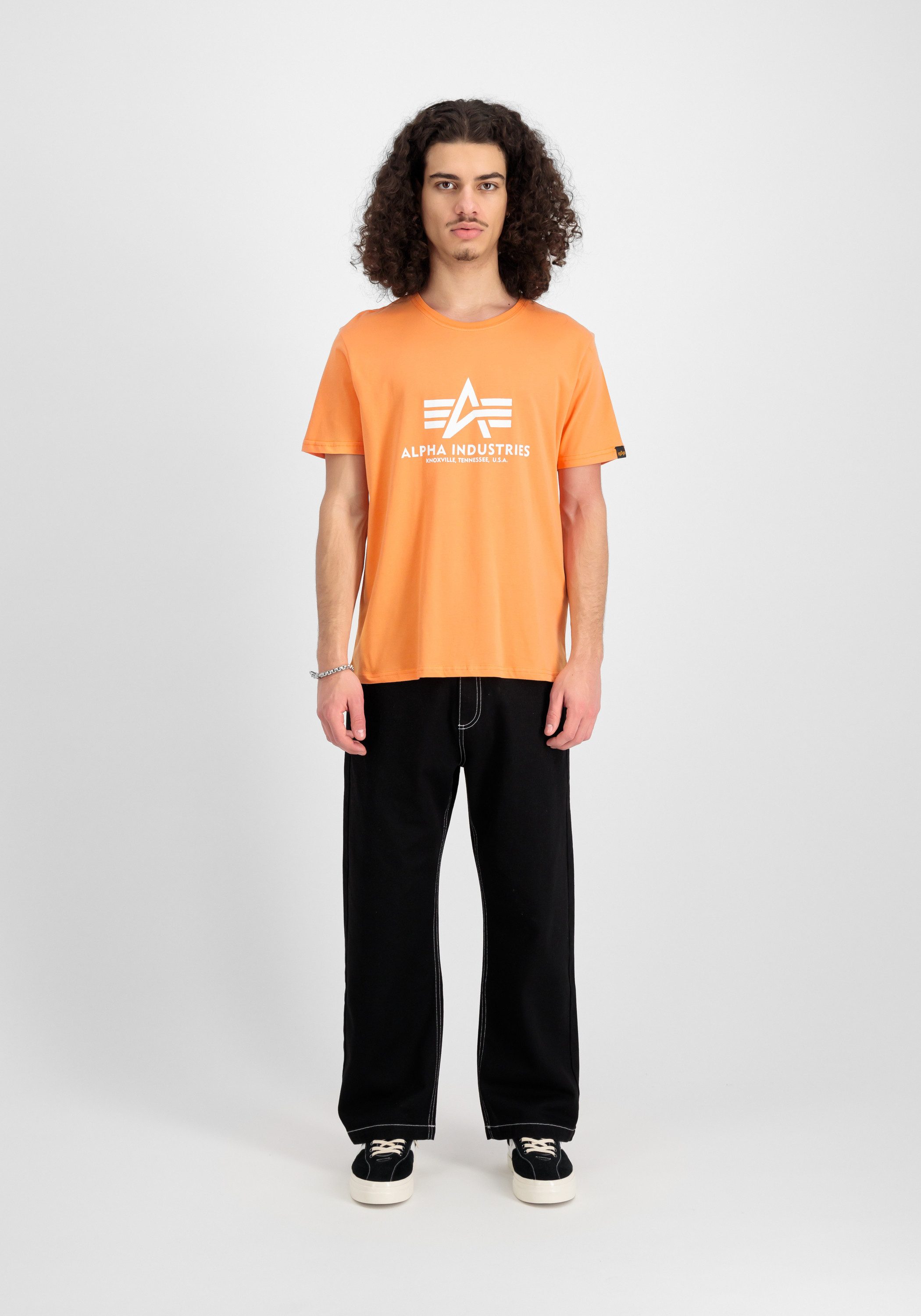 Alpha Industries T-Shirt "Alpha Industries Men - T-Shirts Alpha Label T-Shi günstig online kaufen