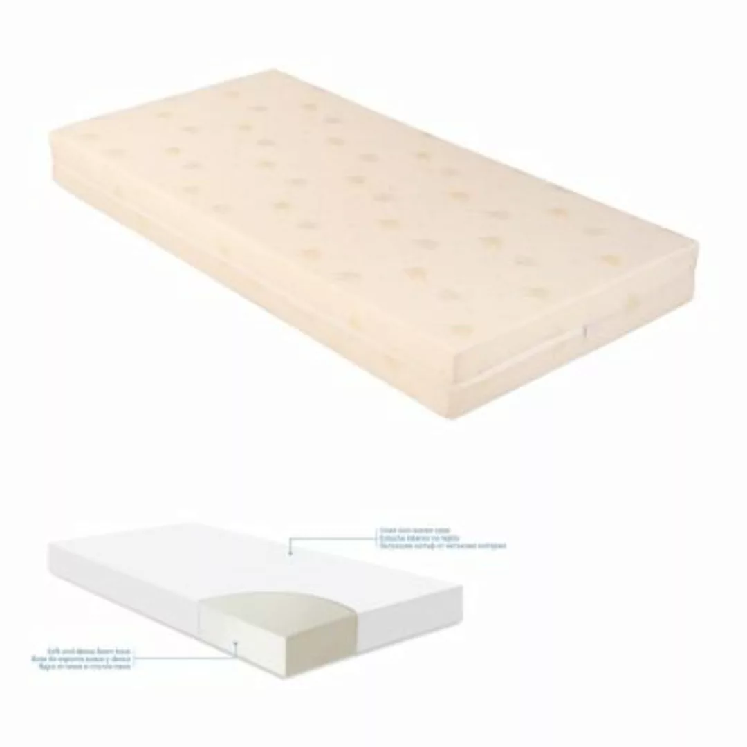 kikka boo Matratze extra Comfort 120 x 60 x 12 cm Matratzen beige günstig online kaufen