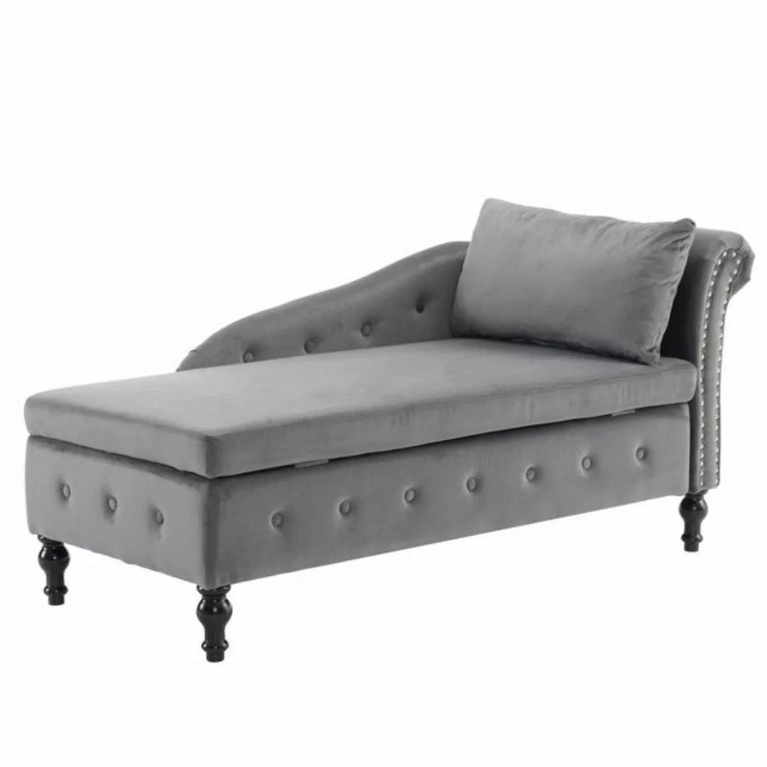 Rutaqian Schlafsofa Schlafsofa, Loungesofa, Sofa mit Stauraum, Kissen, 145× günstig online kaufen