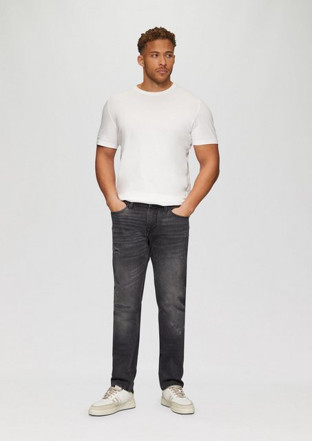 s.Oliver Stoffhose Jeans York / Regular Fit / High Rise / Straight Leg Wasc günstig online kaufen