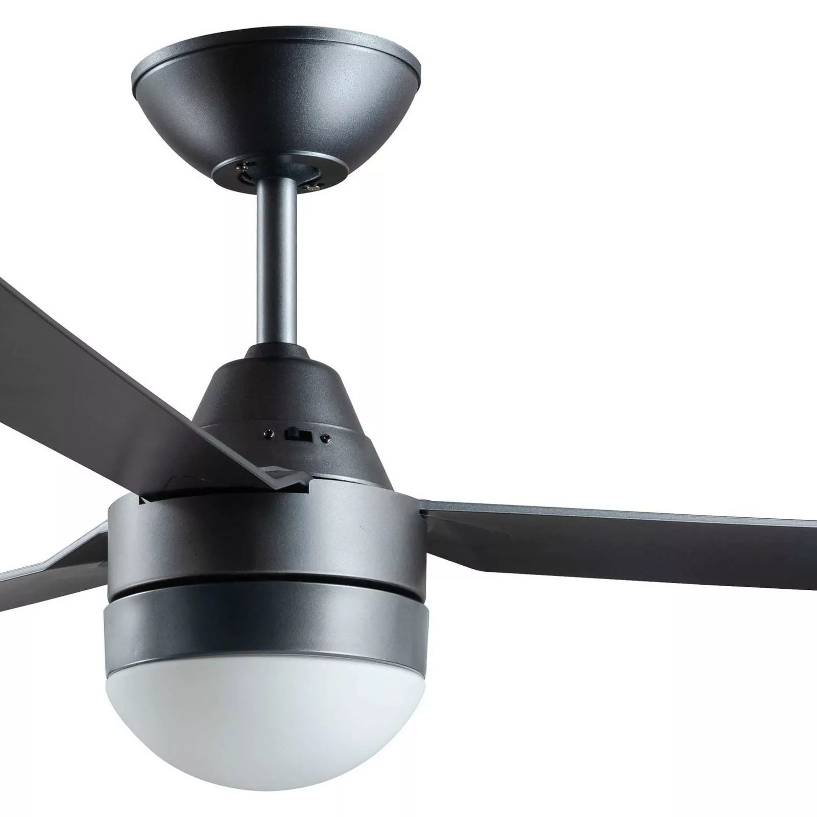 Beacon Deckenventilator mit Licht Megara titan 122 cm leise günstig online kaufen