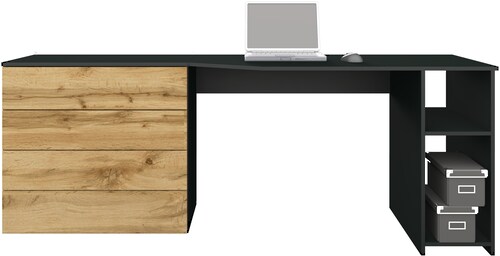 borchardt Möbel Schreibtisch "Vaasa", Breite 196 cm, Push to Open-Funktion günstig online kaufen