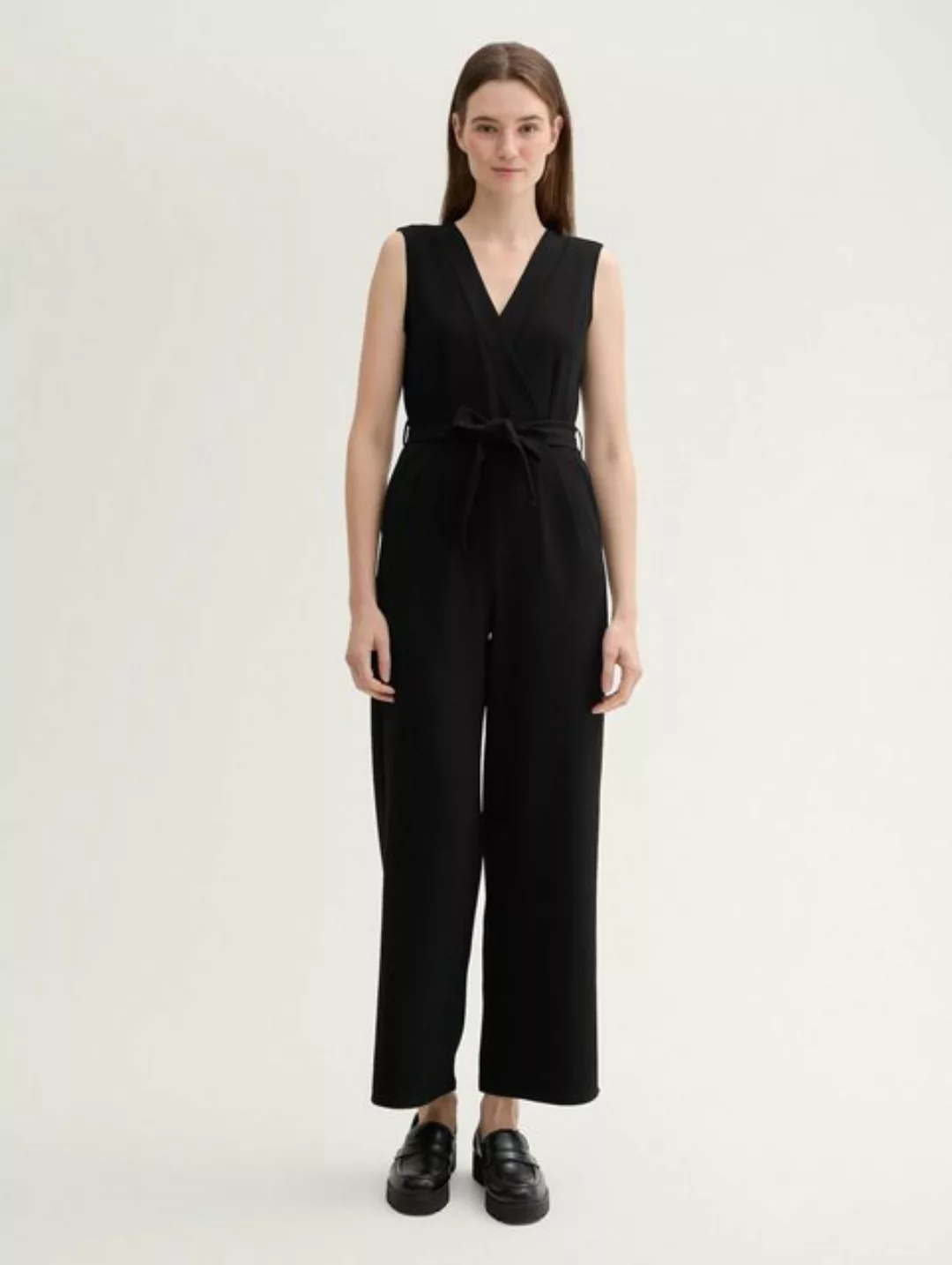 TOM TAILOR Denim Jumpsuit Overall mit V-Ausschnitt günstig online kaufen