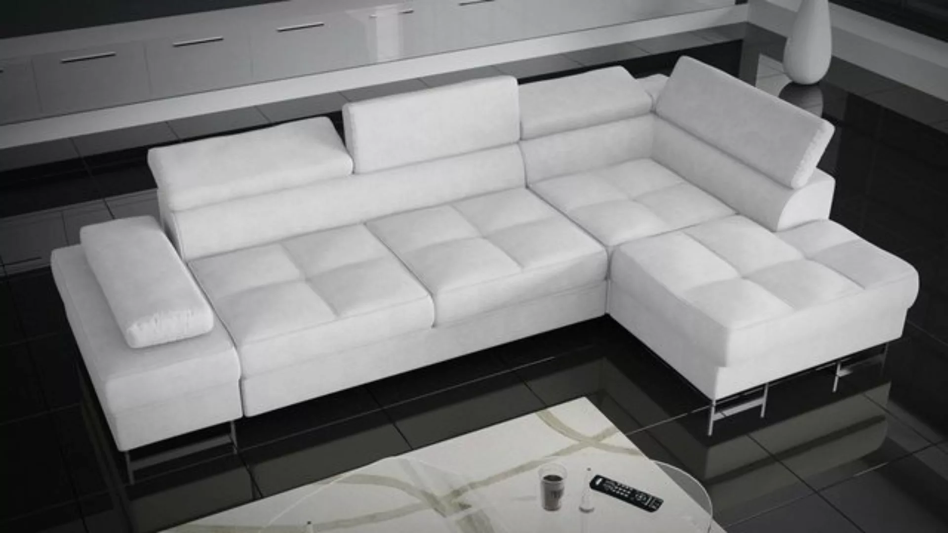 JVmoebel Ecksofa Sofas L Form Sofa Couch Polster Wohnlandschaft Design Ecks günstig online kaufen