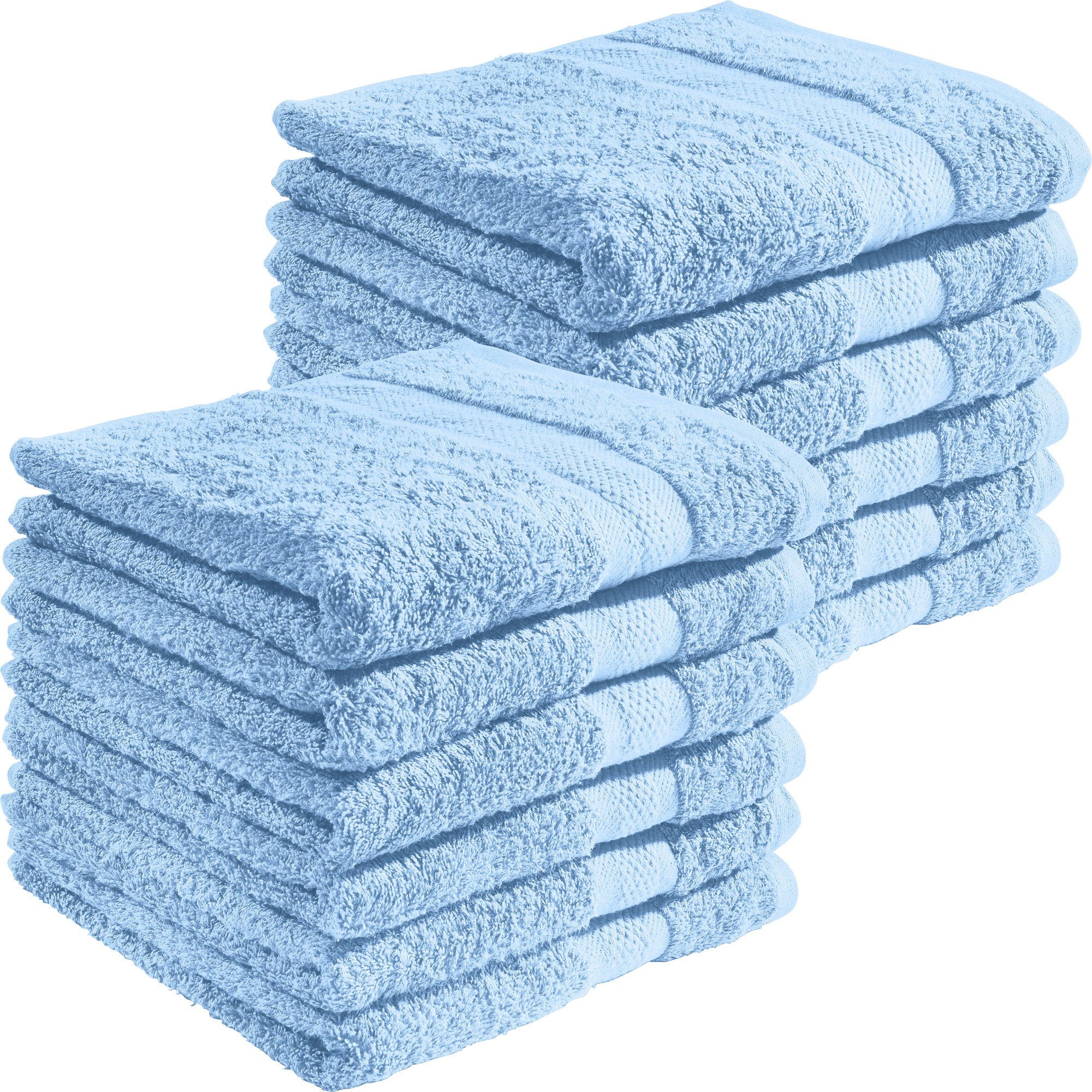REDBEST Handtuch Handtuch "Chicago" 12er-Pack, Frottier, günstig online kaufen