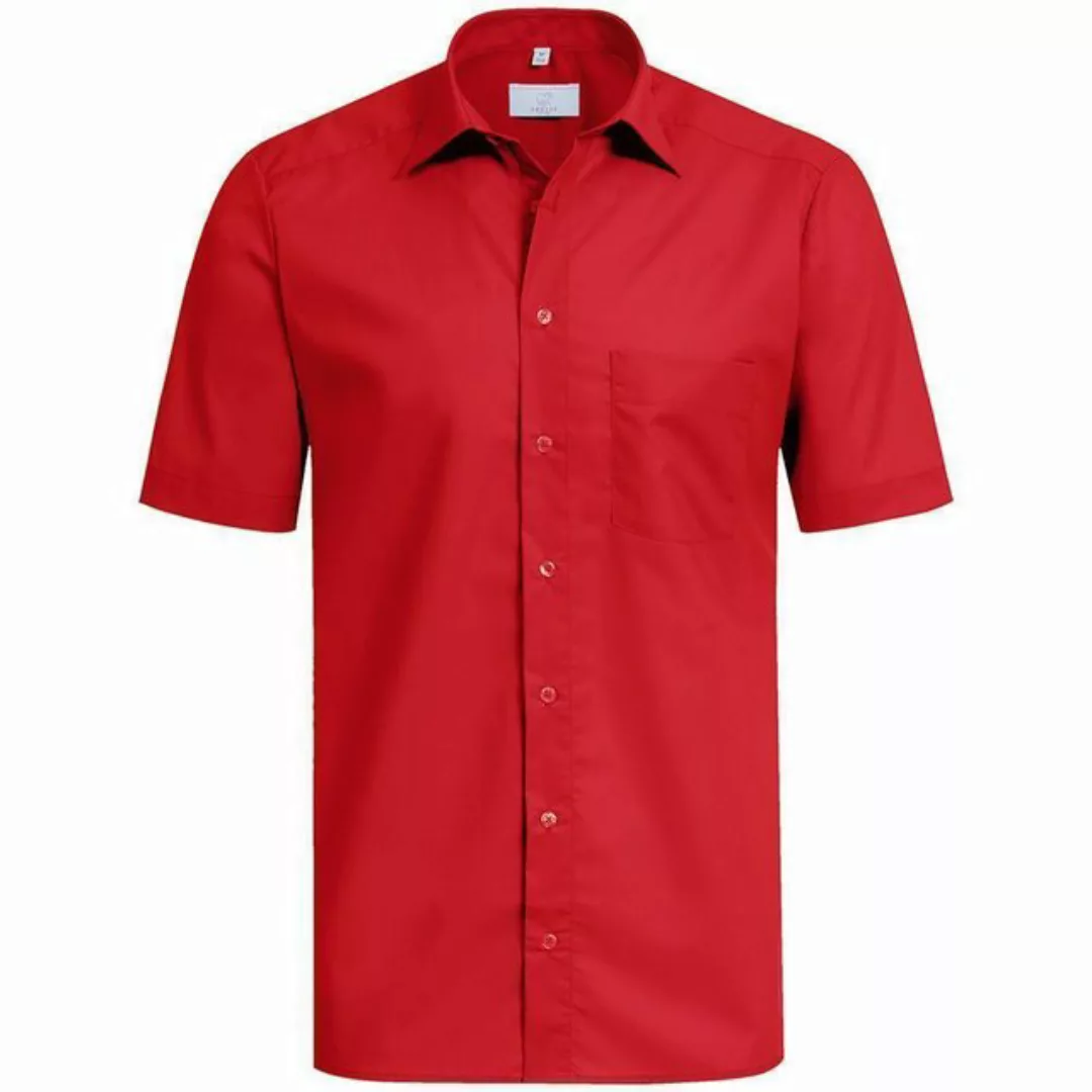 GREIFF Kurzarmhemd Greiff Corporate Hemd BASIC Herren OEKO TEX® Rot 37/38 günstig online kaufen