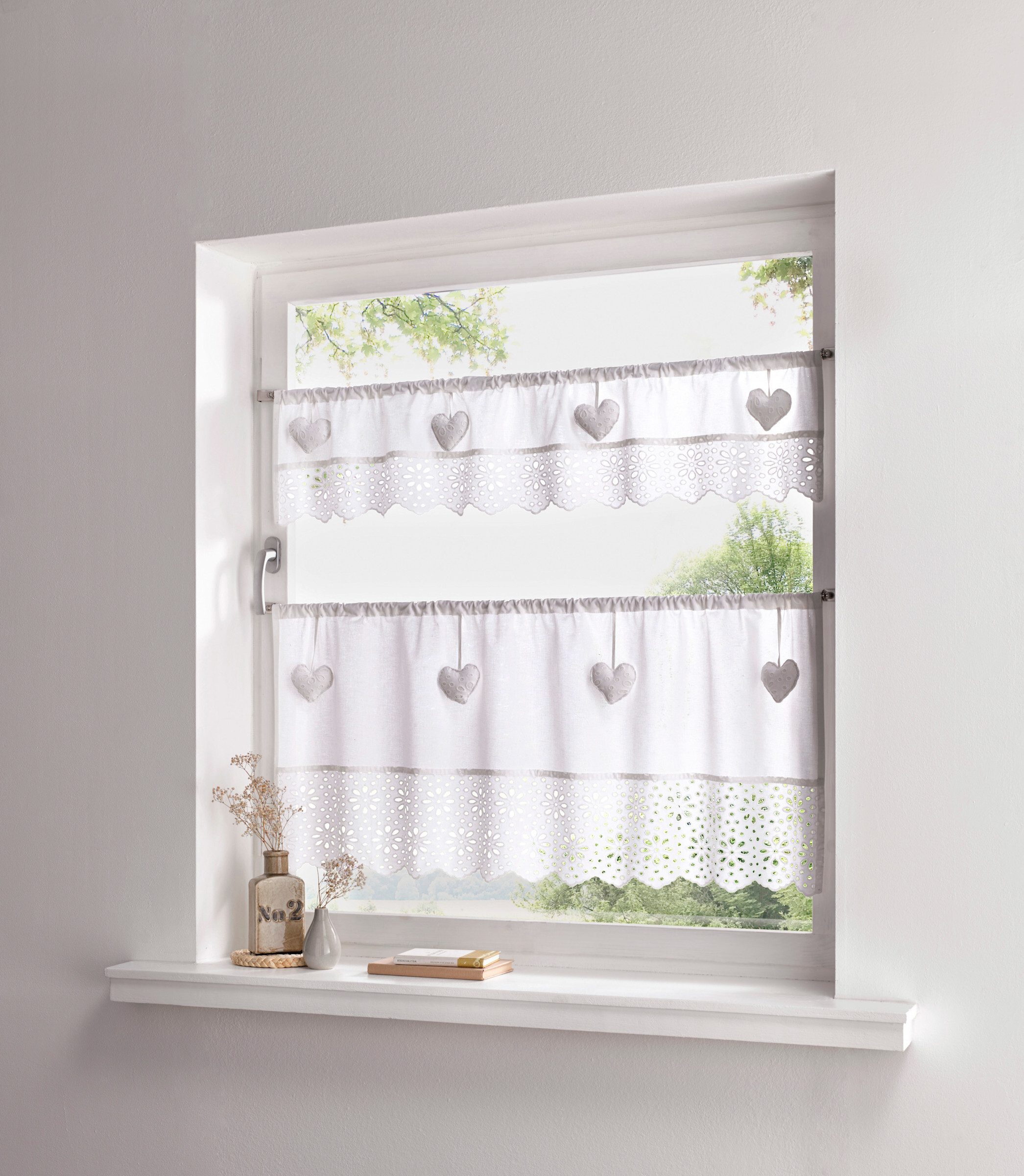 heine Gardine Querbehang, Stangendurchzug (1 St), günstig online kaufen