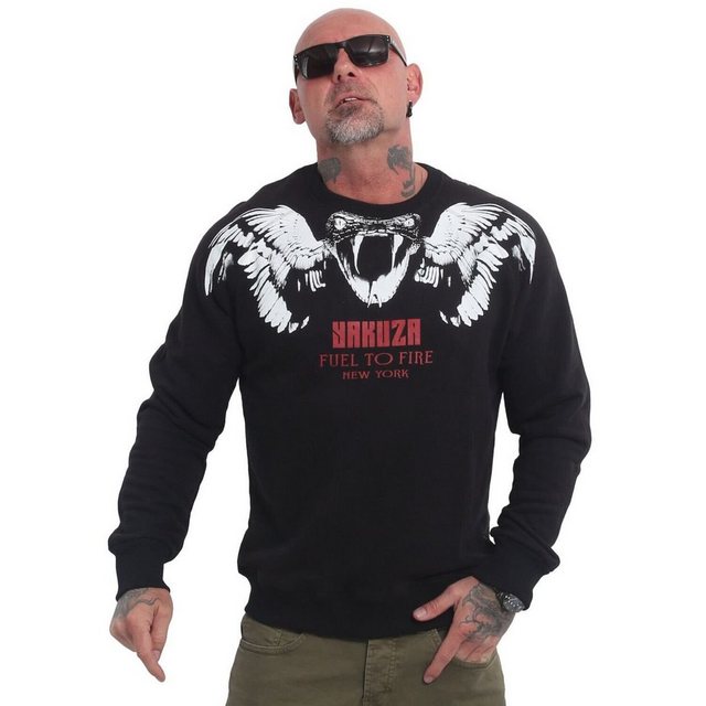 YAKUZA Sweatshirt Snake Raglan günstig online kaufen