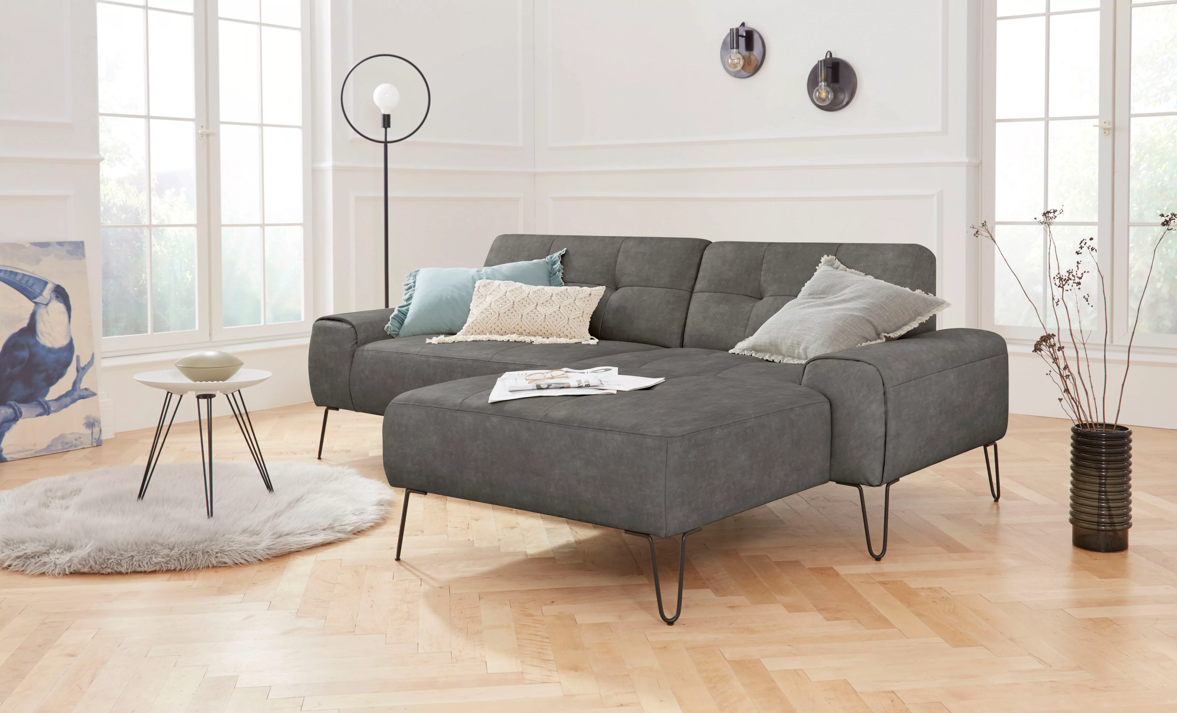 exxpo - sofa fashion Ecksofa "Taranto, L-Form" günstig online kaufen