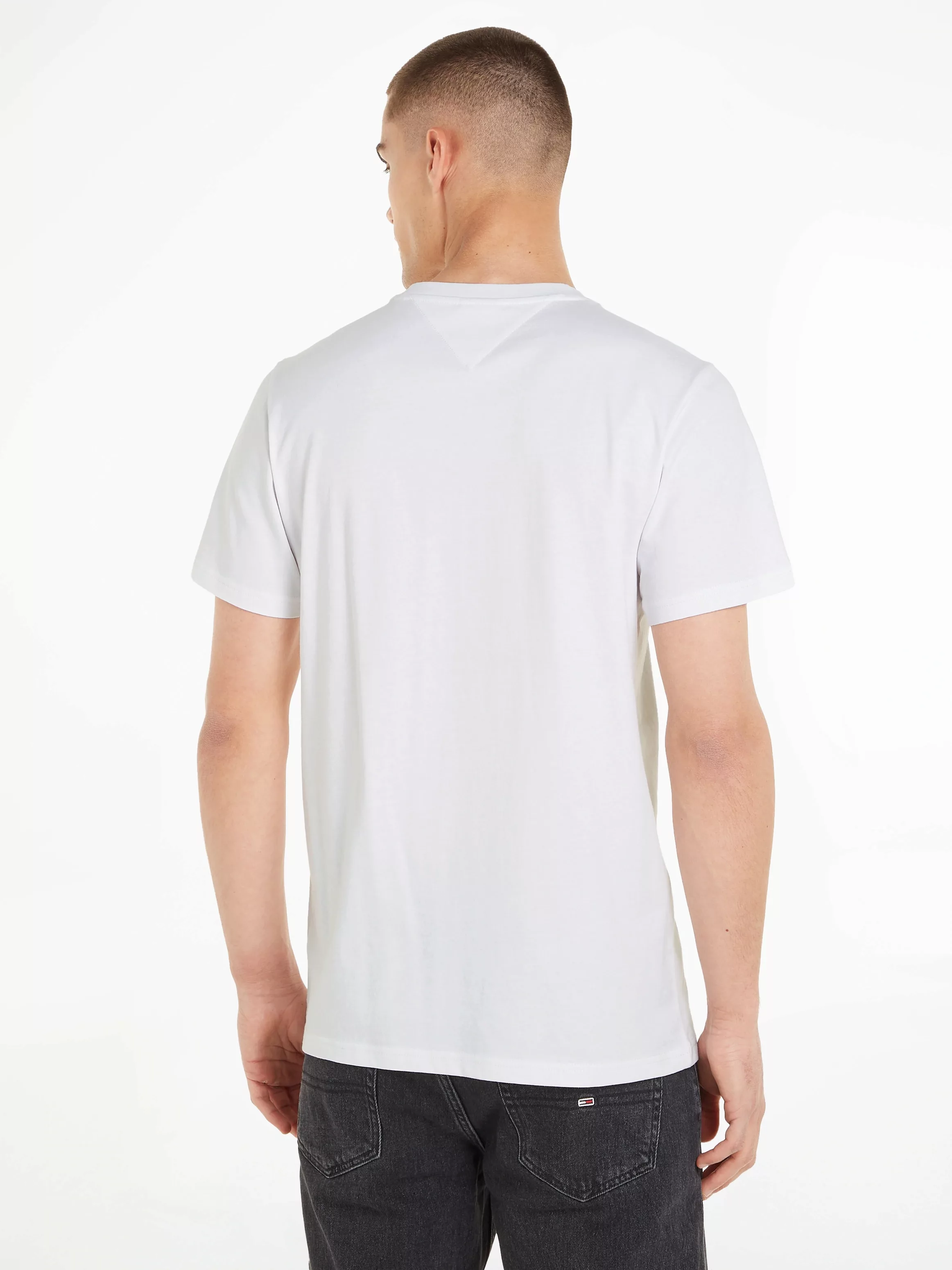 Tommy Jeans Plus T-Shirt "TJM SLIM ESSENTIAL FLAG TEE EXT", mit Tommy Jeans günstig online kaufen