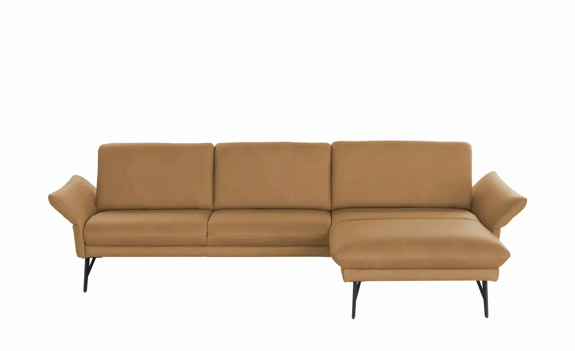 himolla Ecksofa Echtleder 1928 ¦ gelb ¦ Maße (cm): B: 296 H: 85 T: 175.0 Po günstig online kaufen