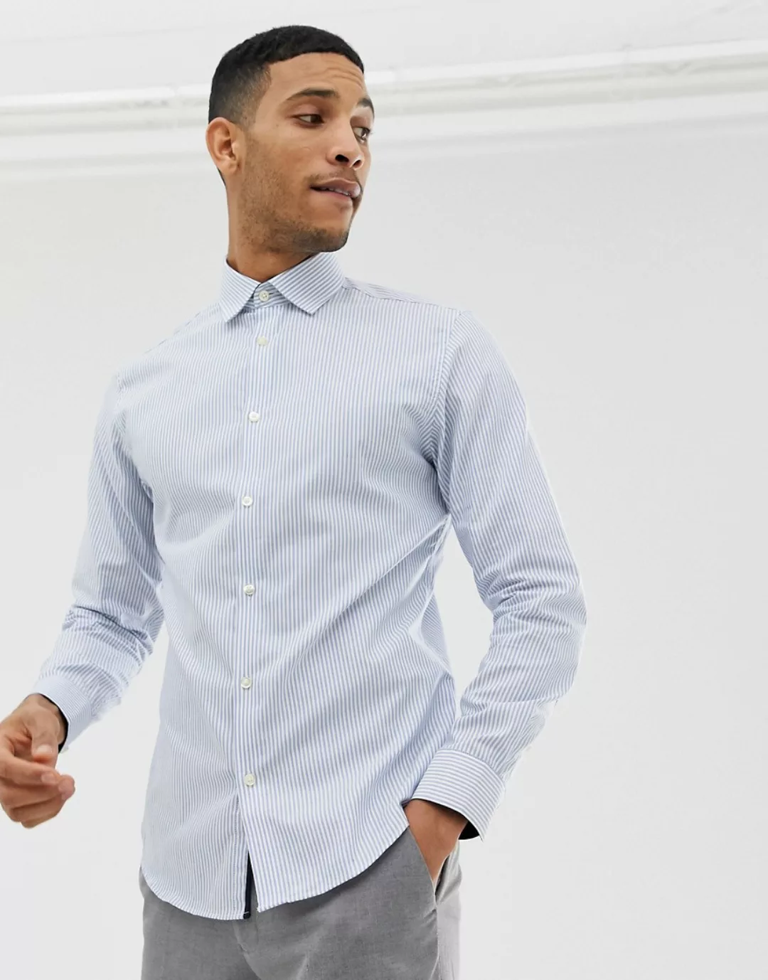 SELECTED HOMME Langarmhemd Mark Shirt günstig online kaufen