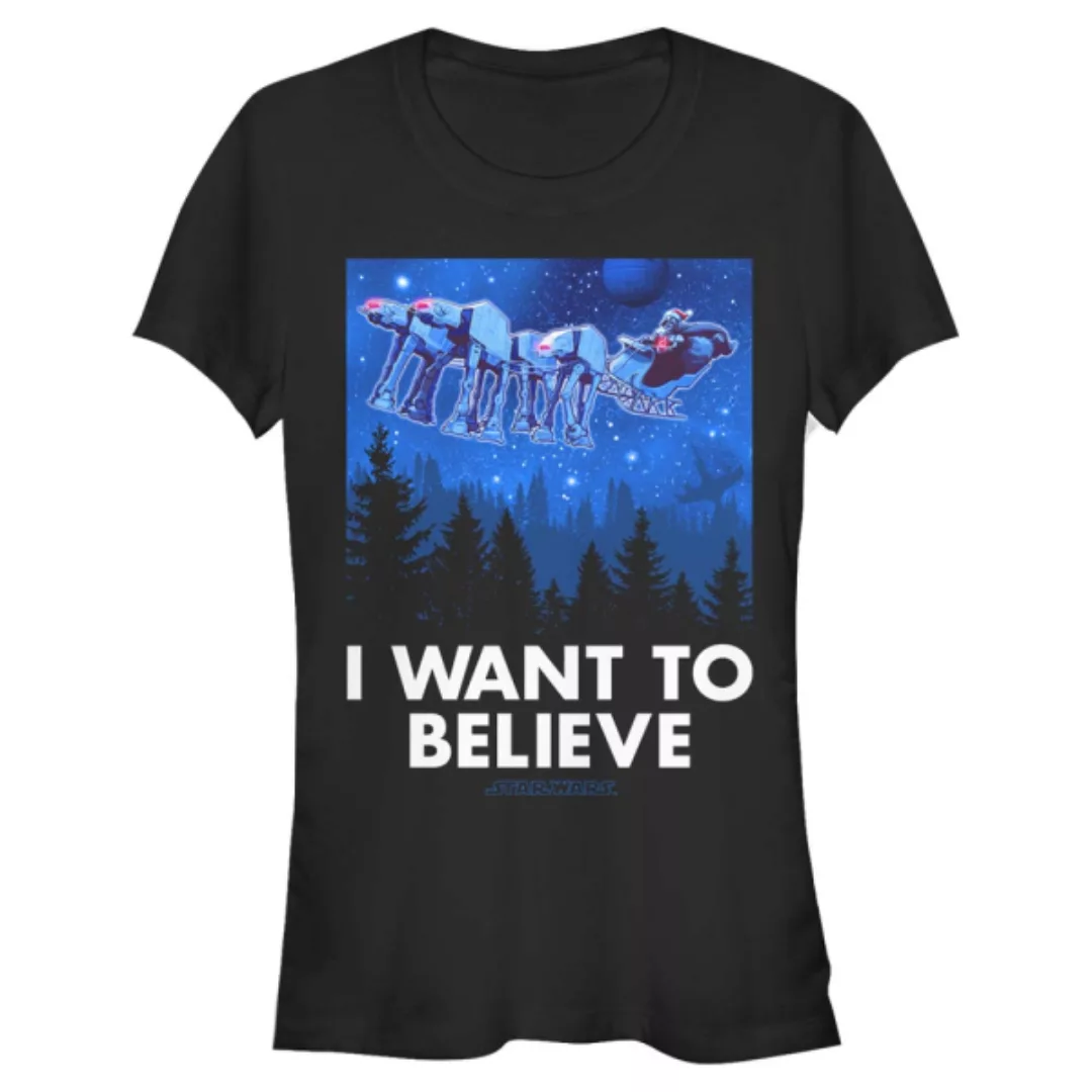 Star Wars - Darth Vader Believer - Weihnachten - Frauen T-Shirt günstig online kaufen