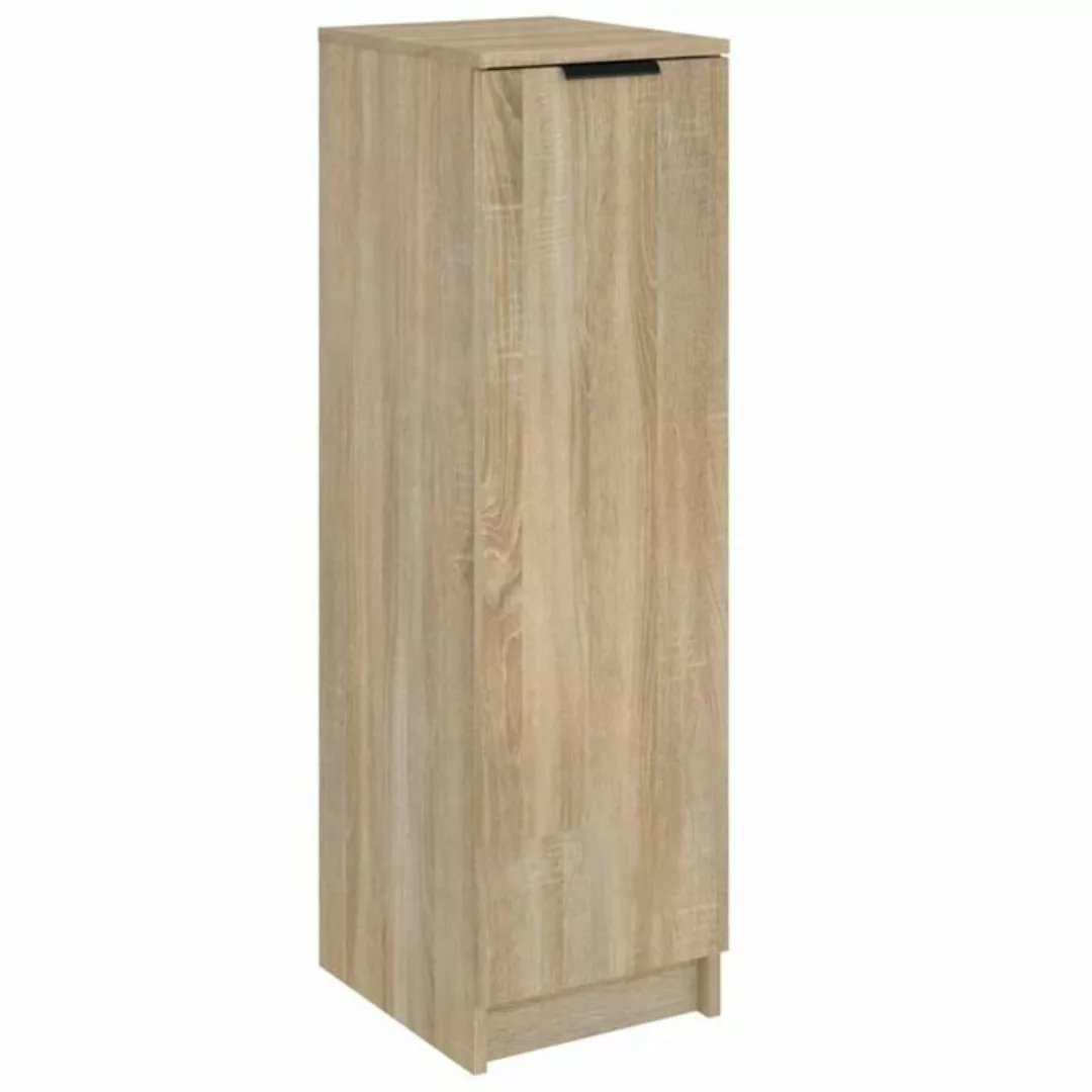 vidaXL Schuhschrank Sonoma-Eiche Schuhschrank 30x35x100 cm Holzwerkstoff günstig online kaufen
