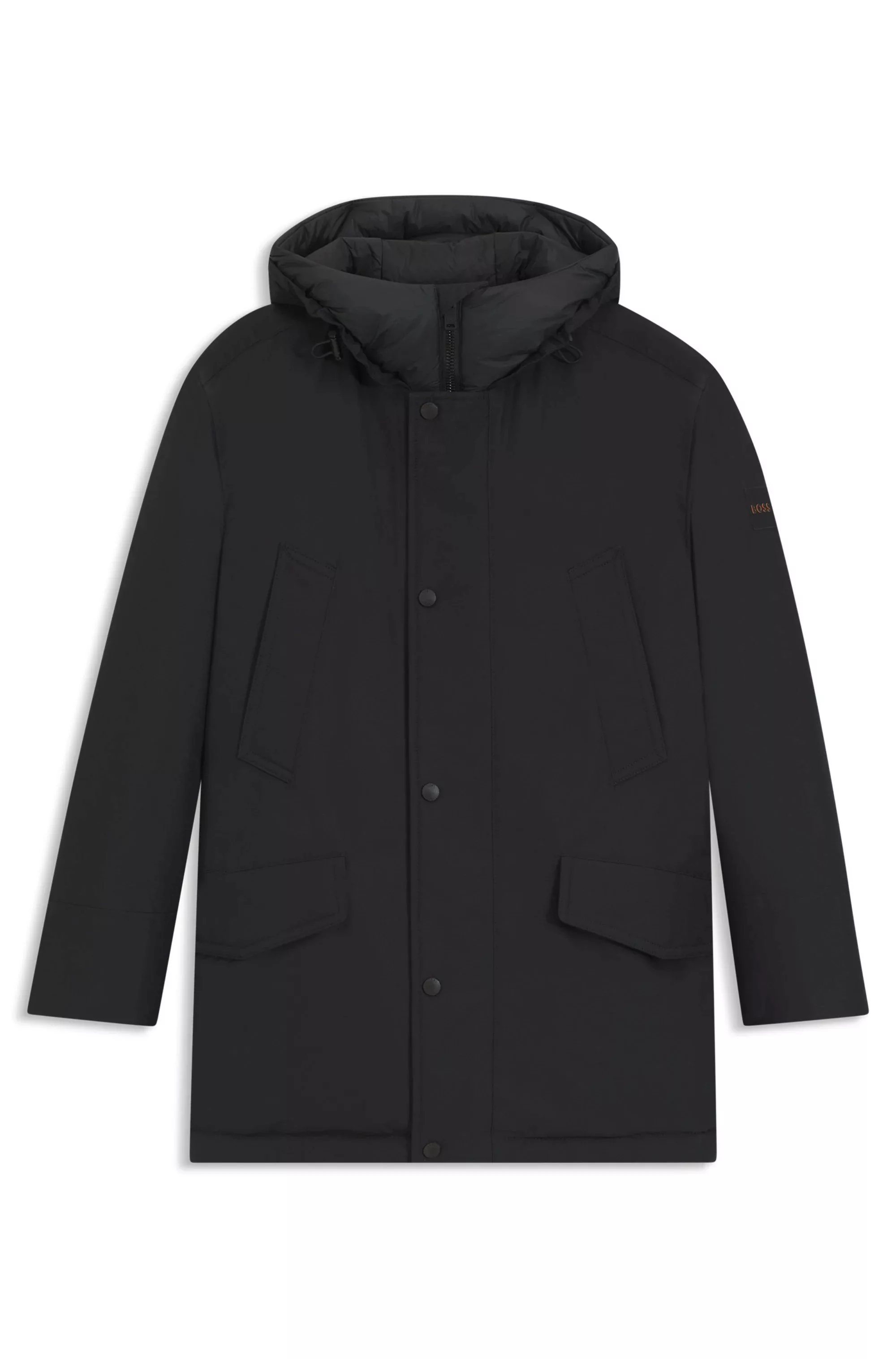 BOSS ORANGE Parka "Osiass", mit Kapuze, relaxed fit, mit wattierter Kapuze, günstig online kaufen