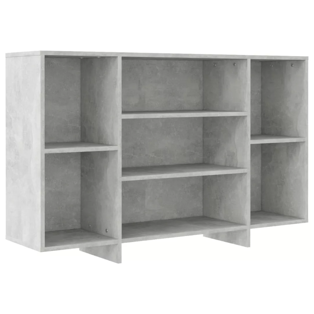 Vidaxl Sideboard Betongrau 120x30x75 Cm Spanplatte günstig online kaufen