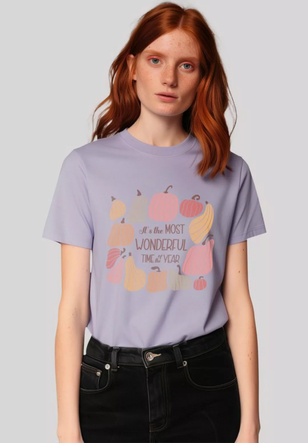 F4NT4STIC T-Shirt "Pumpkins most wonderful time of the year", Premium Quali günstig online kaufen