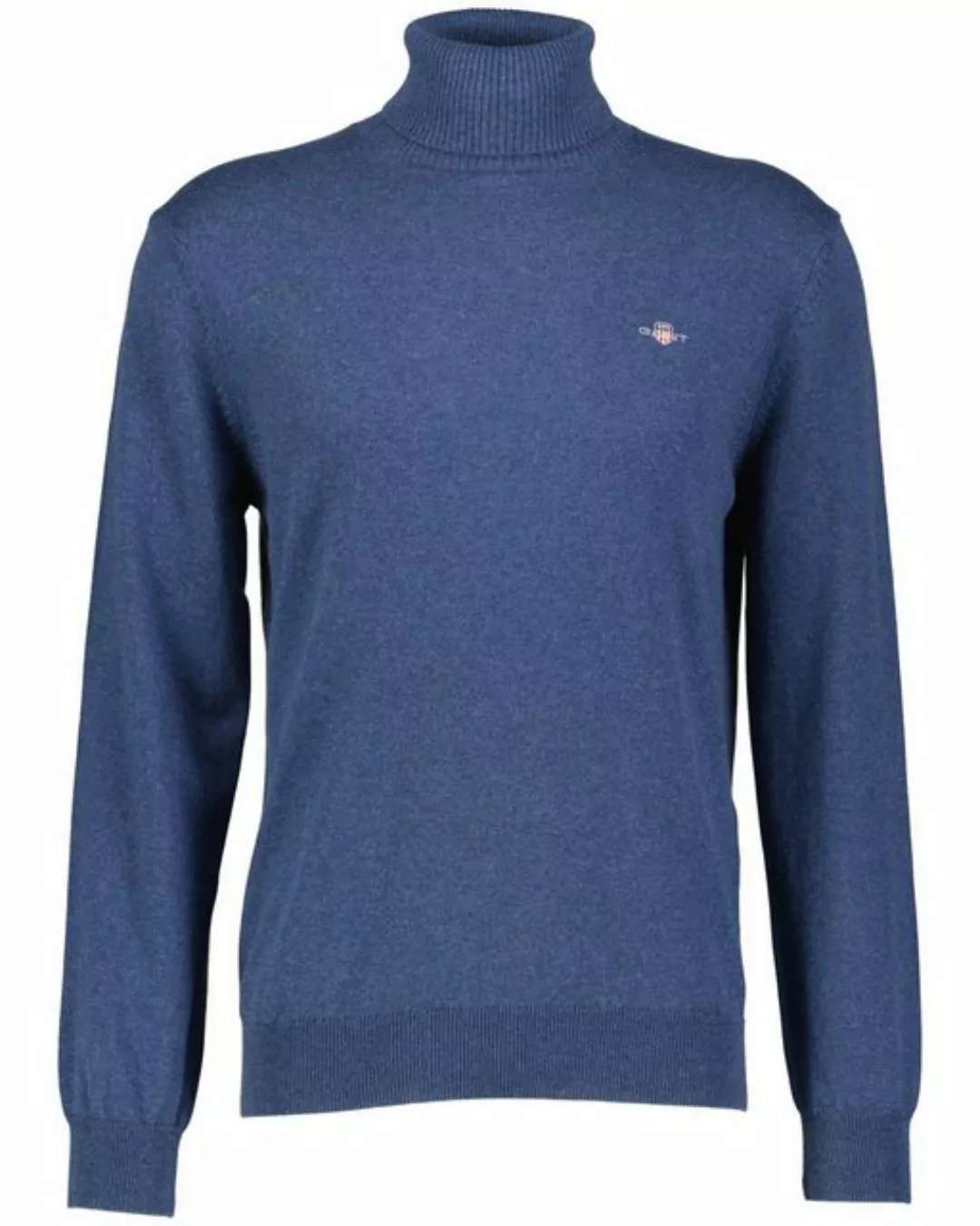 Gant Strickpullover Herren Rollkragenpullover mit Wolle (1-tlg) günstig online kaufen