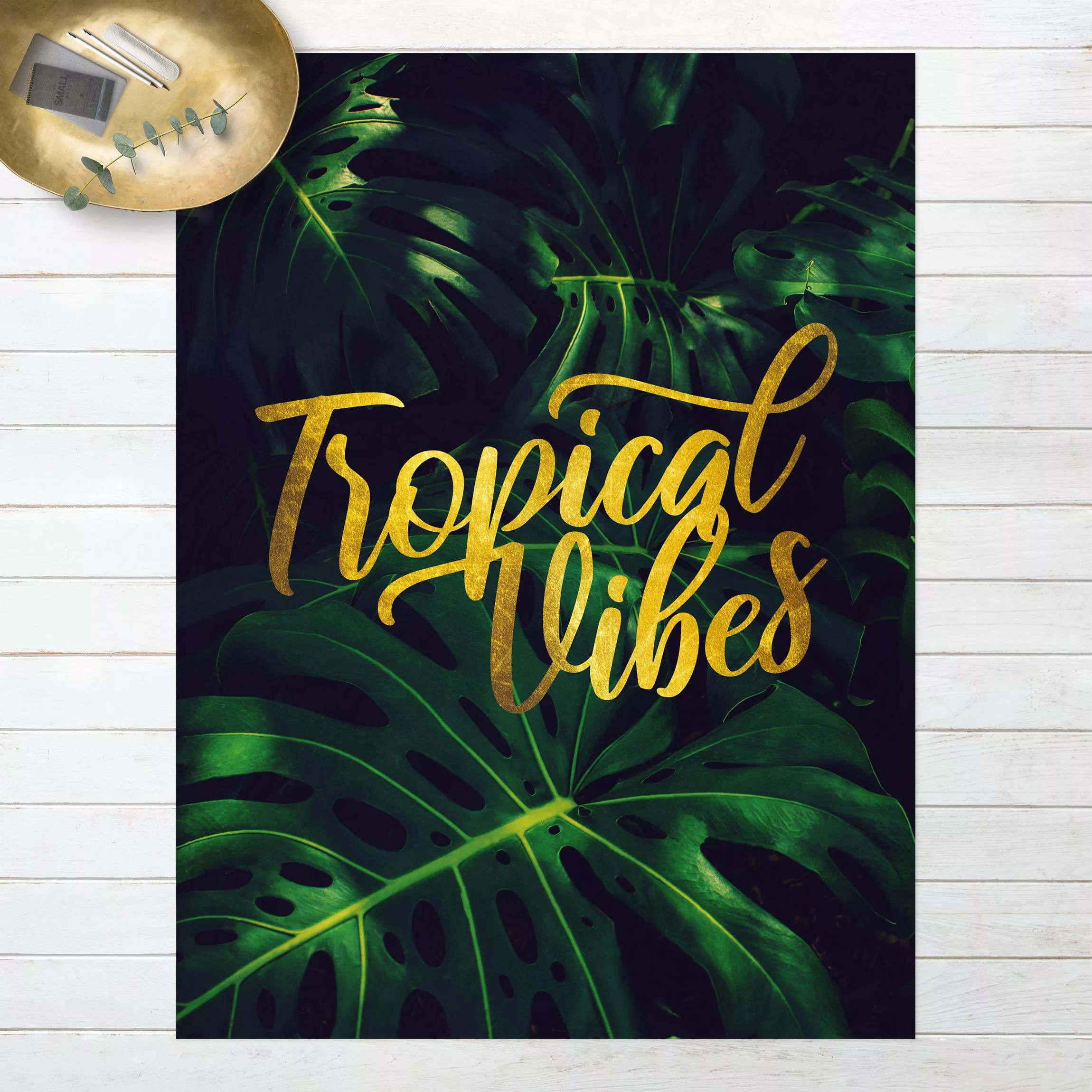 Vinyl-Teppich Dschungel - Tropical Vibes günstig online kaufen