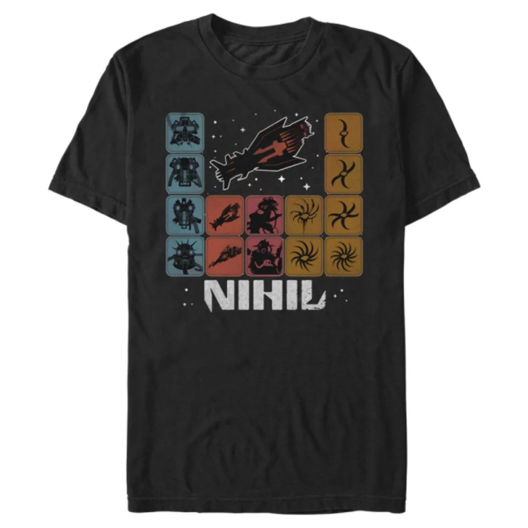 Star Wars - High Republic - Logo Periodic Nihil Table - Männer T-Shirt günstig online kaufen