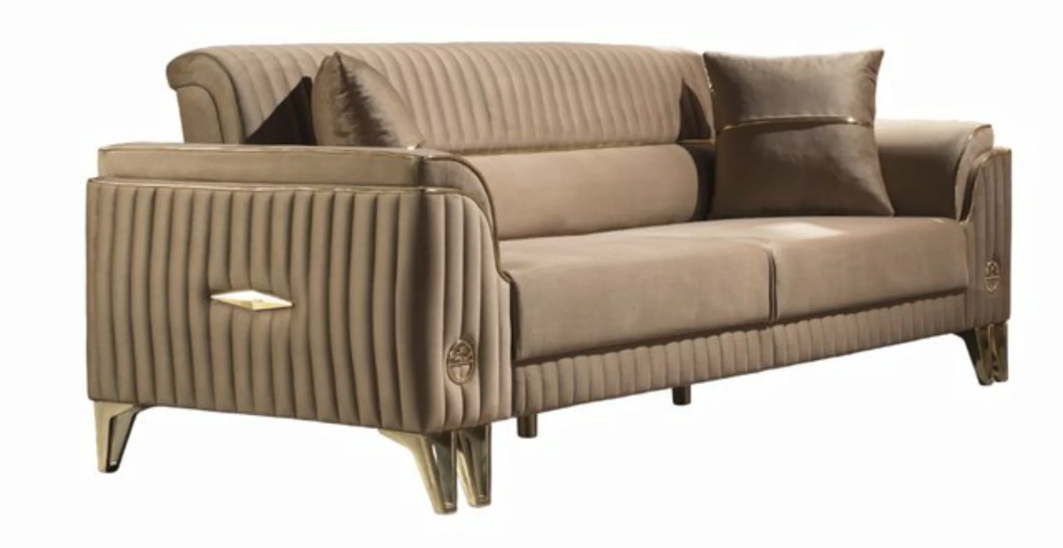 Villa Möbel Sofa Flavia, 1 Stk. 3-Sitzer, Hand Made Quality, pflegeleichter günstig online kaufen