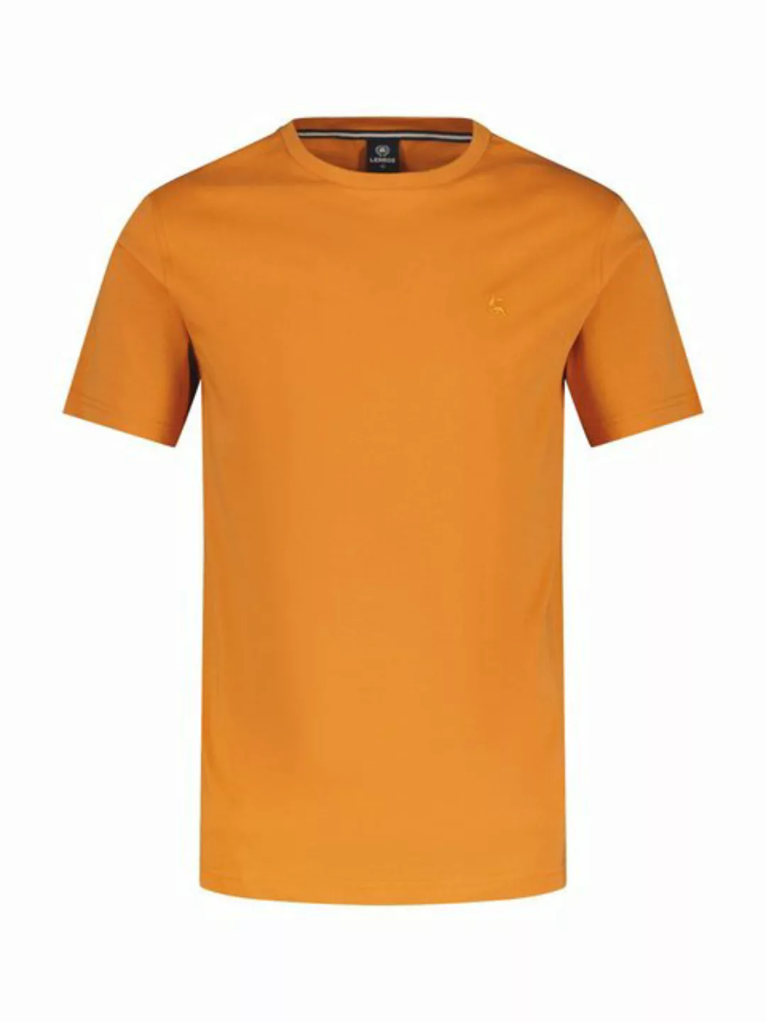 LERROS T-Shirt "LERROS Basic T-Shirt mit Logostitch, unifarben" günstig online kaufen