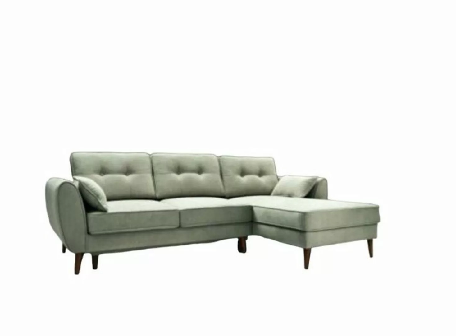 JVmoebel Ecksofa, Sofas Design Ecksofa L-Form Möbel Bett Funktionen Textil günstig online kaufen