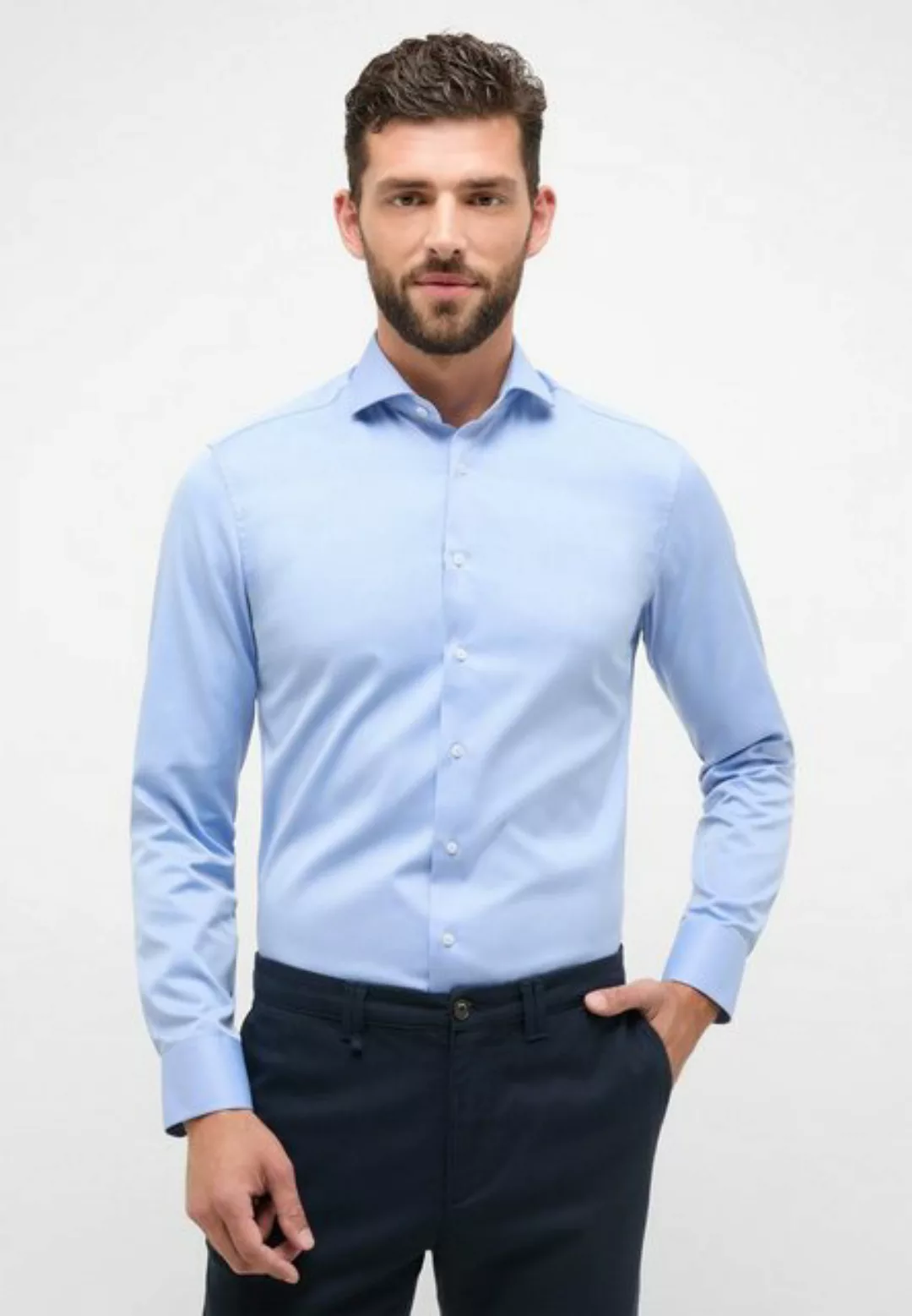 Eterna Langarmhemd SLIM FIT günstig online kaufen