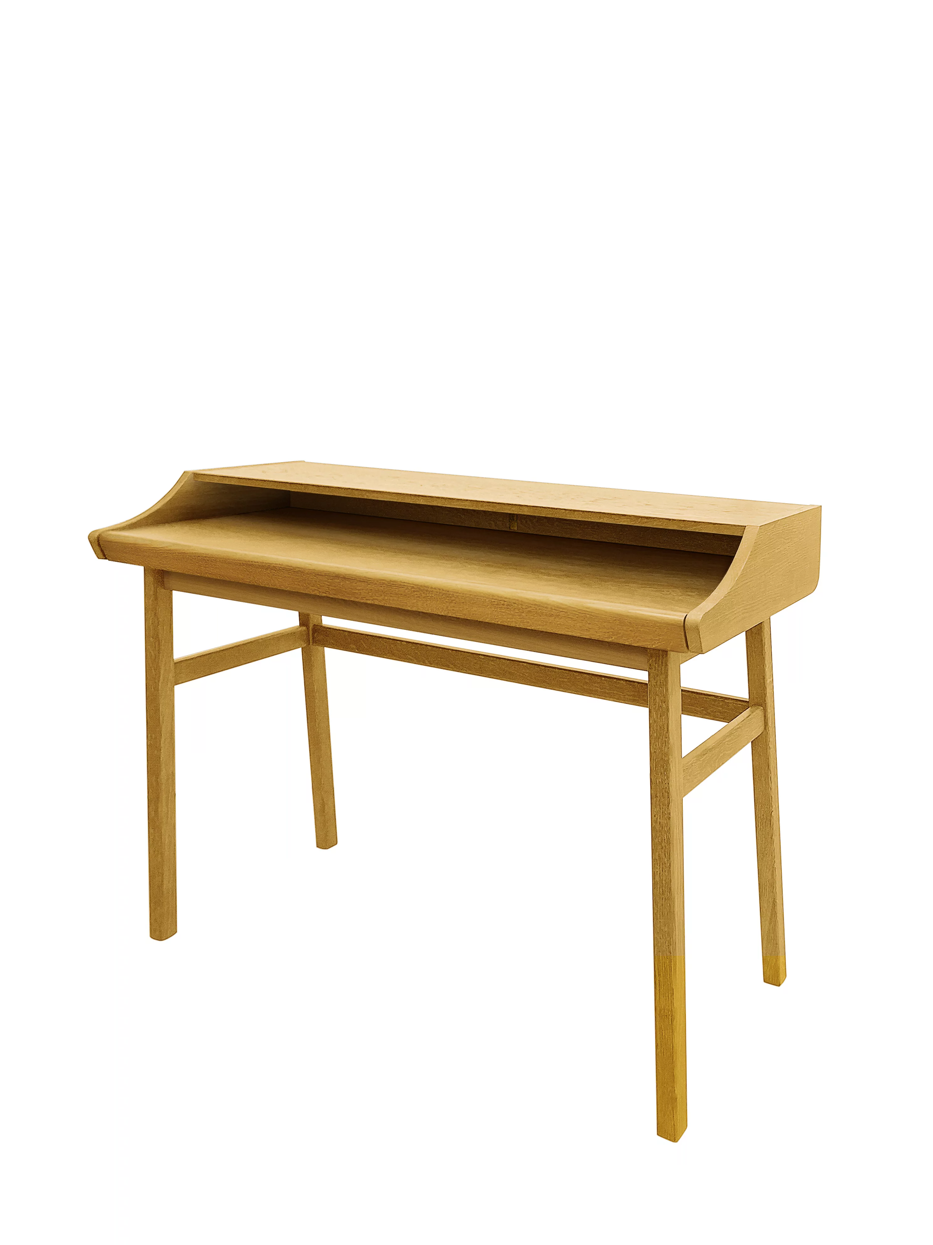 Woodman Schreibtisch "Camden", skandinavisches Design, praktisch ausziehbar günstig online kaufen