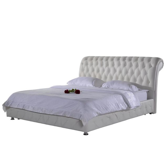 Xlmoebel Bett Designer Ehebett aus Italien mit Chesterfield-Stil, Doppelbet günstig online kaufen