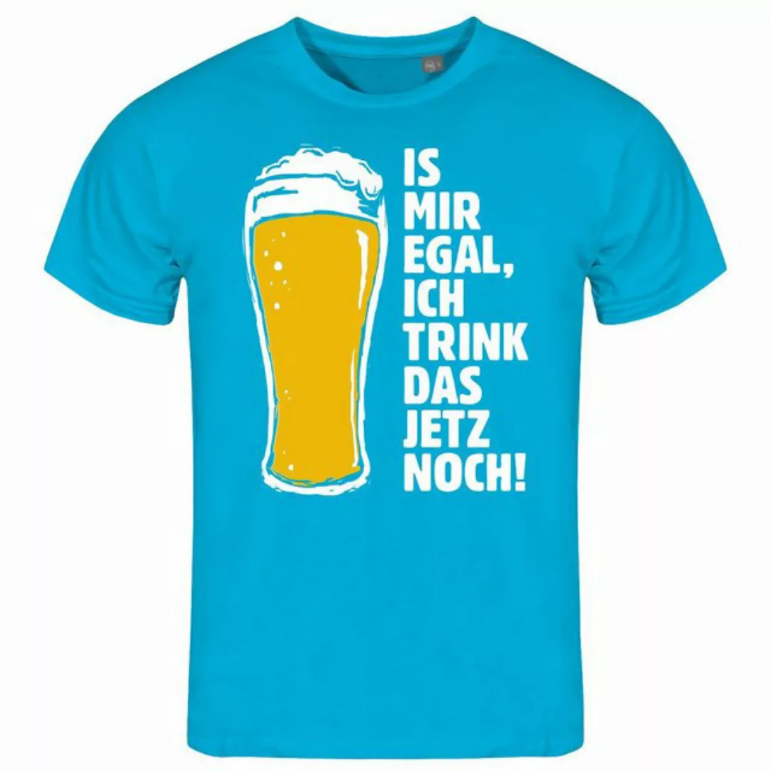 deinshirt Print-Shirt Herren T-Shirt Is mir egal ich trink das jetzt noch F günstig online kaufen