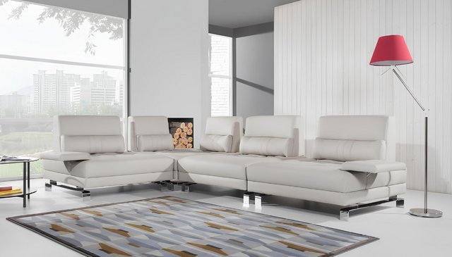 Xlmoebel Ecksofa Moderne Eck-Couch aus 100% Leder für die Wohnlandschaft, H günstig online kaufen