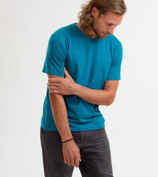 Basic Herrenshirt Aus Tencel Modal Mix günstig online kaufen