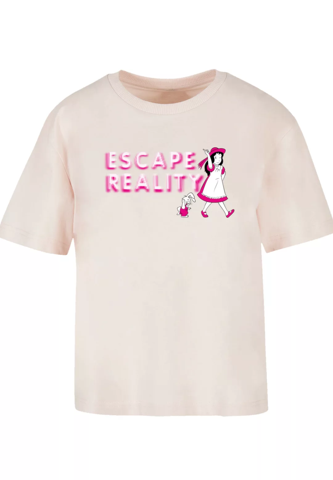 F4NT4STIC T-Shirt "Alice im Wunderland Escape Reality", Retro, Heroes of Ch günstig online kaufen