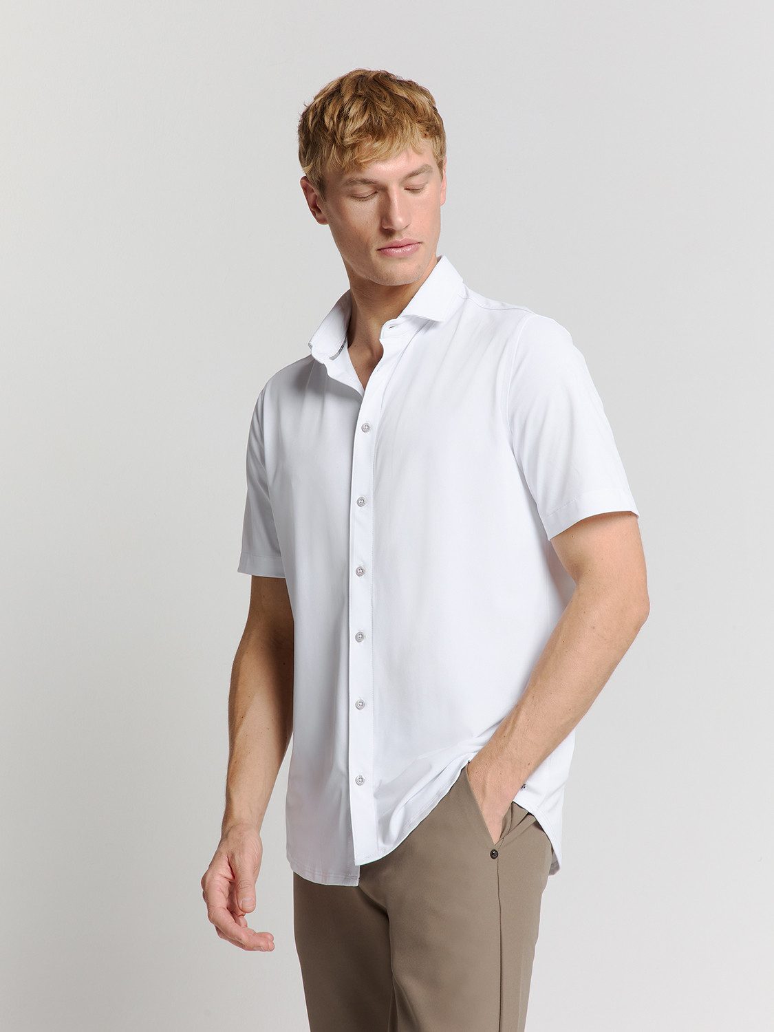 NO EXCESS Langarmhemd "No Excess Jersey-Hemd" günstig online kaufen