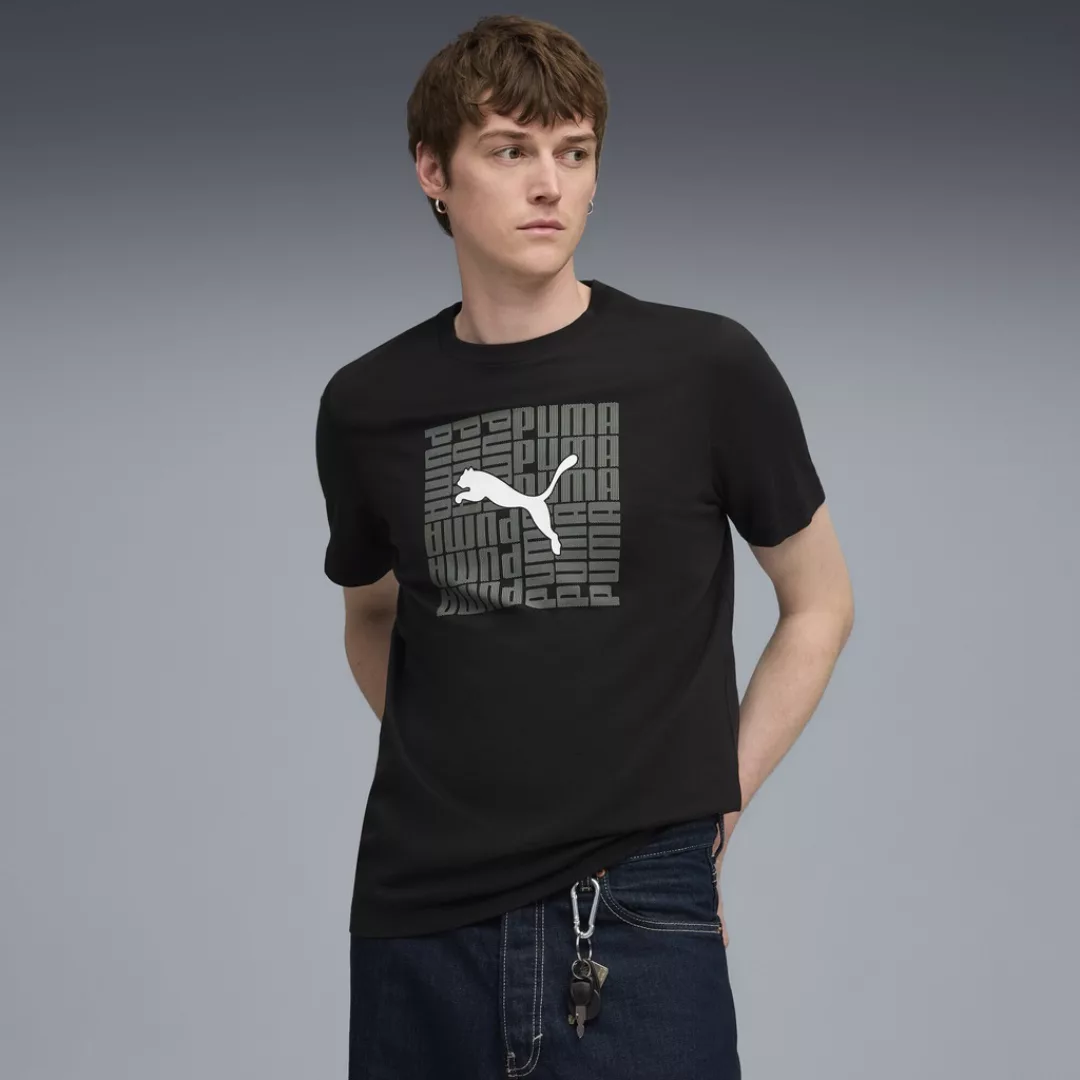 PUMA T-Shirt "Graphic Box T-Shirt Herren" günstig online kaufen