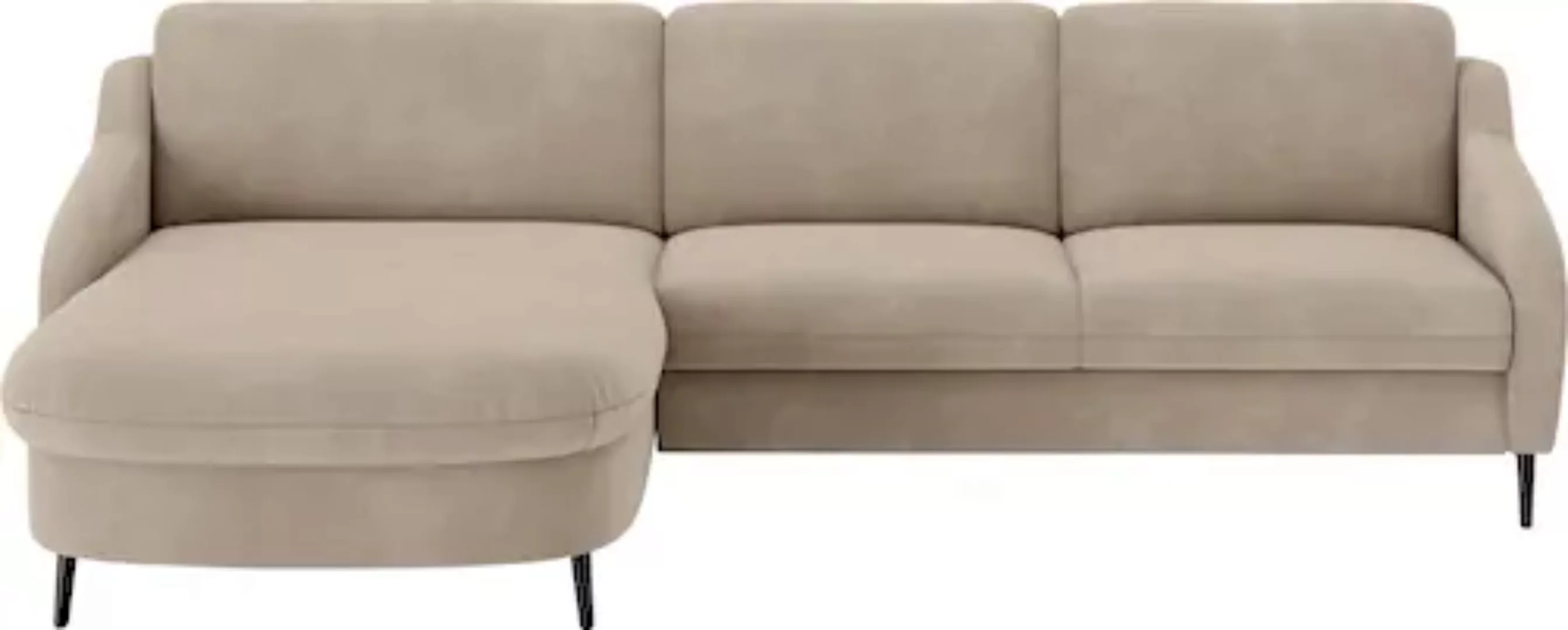 sit&more Ecksofa »Soul L-Form«, wahlweise mit Bettfunktion und Bettkasten o günstig online kaufen