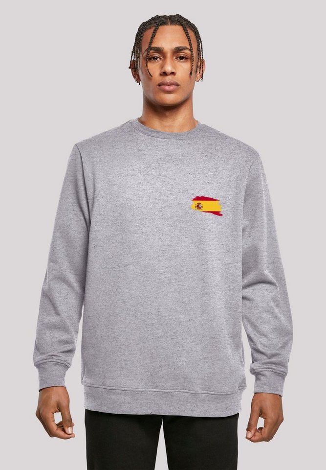 F4NT4STIC Kapuzenpullover Spain Spanien Flagge Print günstig online kaufen