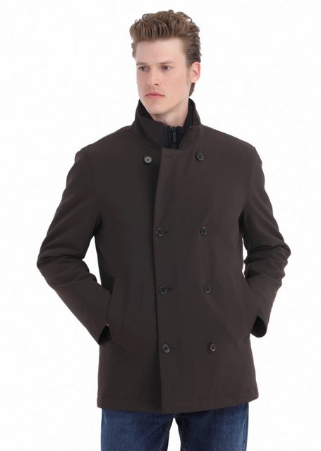 RAMSEY Winterjacke Brauner Strickmantel günstig online kaufen