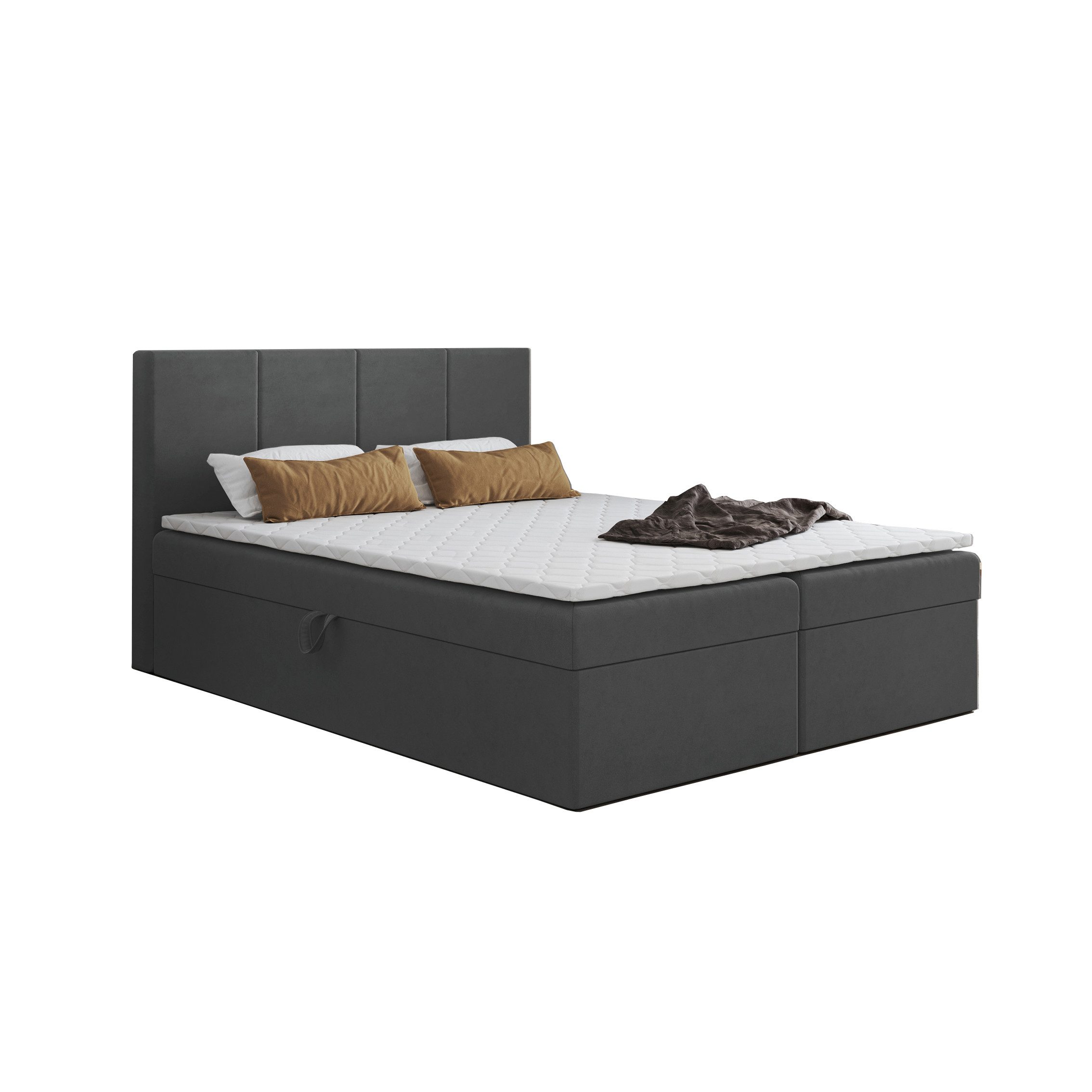 Godre Boxspringbett mit Bettkasten FARO 200x200 günstig online kaufen