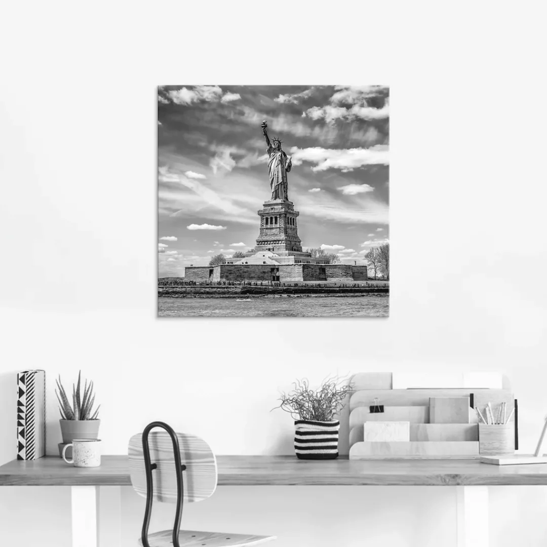 Artland Glasbild "New York City Freiheitsstatue", Amerika, (1 St.), in vers günstig online kaufen