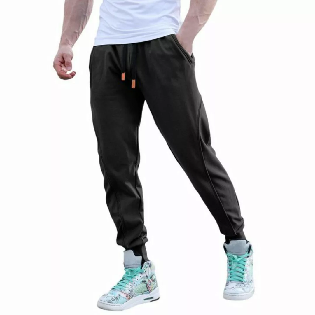 ZWY Loungehose Herren-Laufhose mit lockerem Schnitt, dreidimensionalen Näht günstig online kaufen
