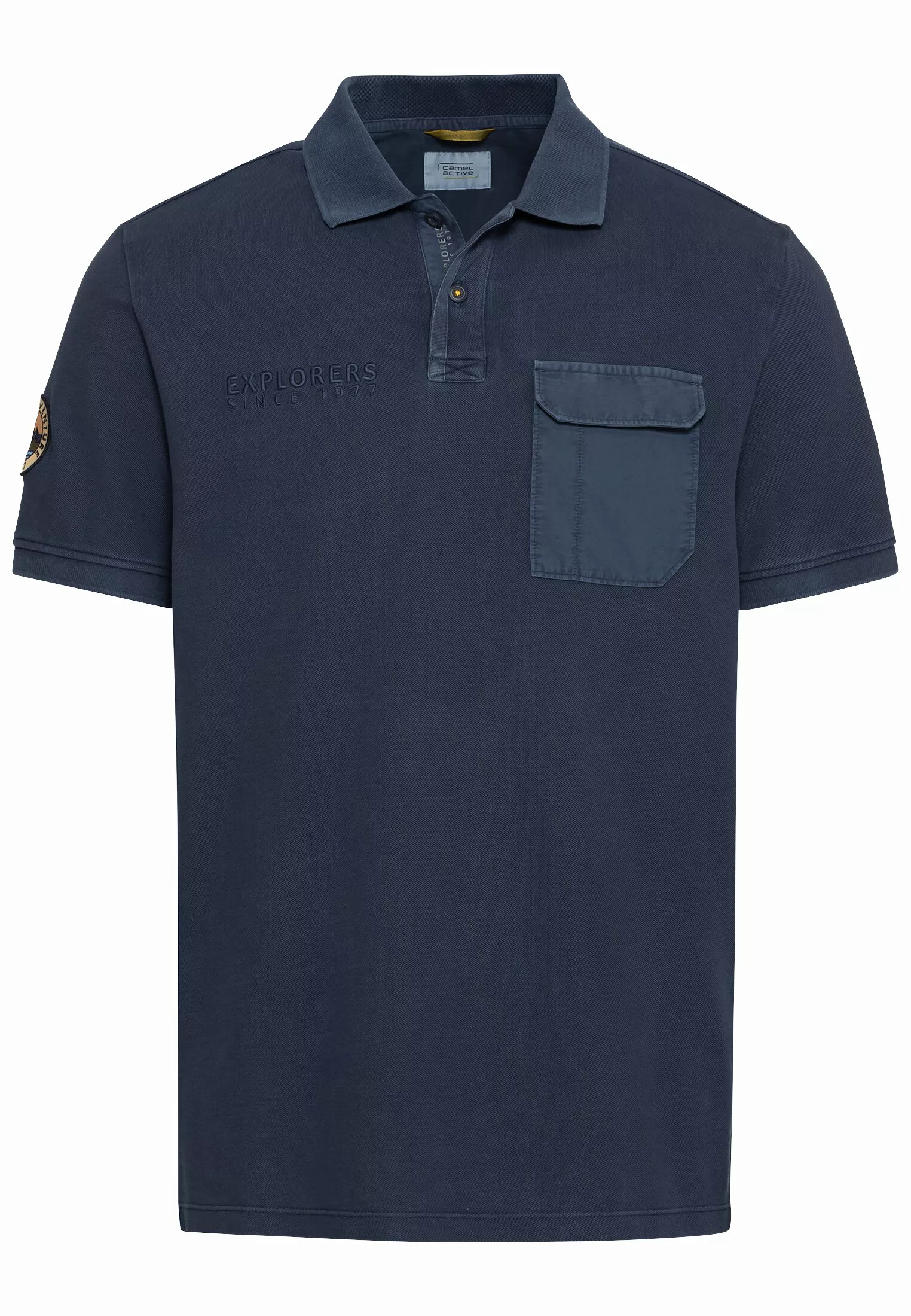 camel active Poloshirt mit floralem Print Shirts_Poloshirt günstig online kaufen