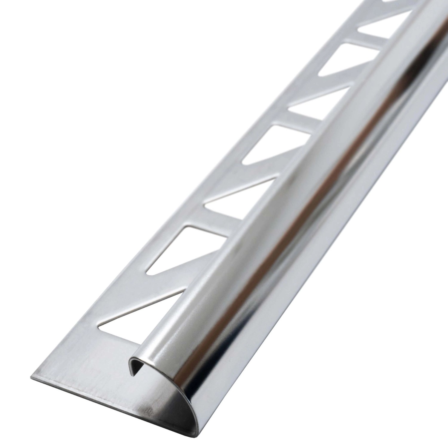 Dalsys Fliesenschiene Viertelkreis 2,5m x 10mm Edelstahl Poliert günstig online kaufen