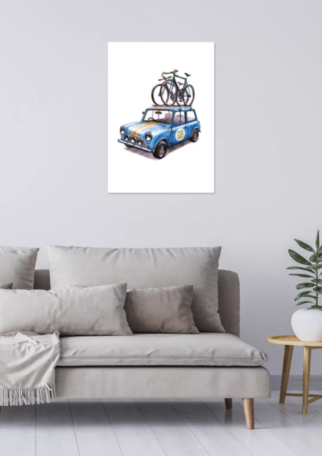 Poster Bike Rallye Matt günstig online kaufen
