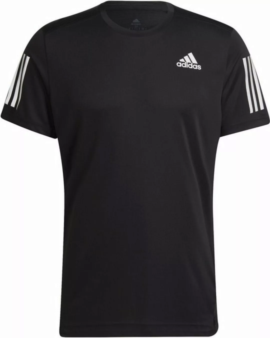 adidas Sportswear Kurzarmshirt OWN THE RUN TEE BLACK/REFSIL günstig online kaufen