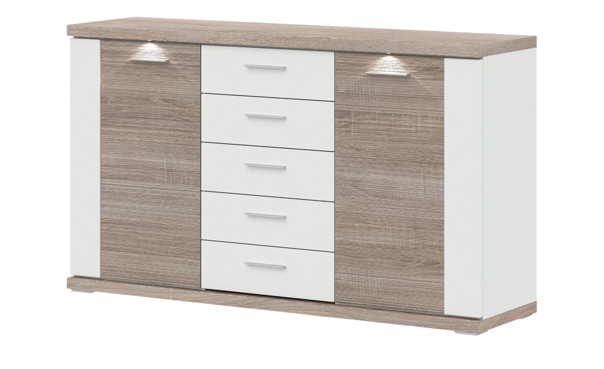 uno Sideboard  Titan ¦ holzfarben ¦ Maße (cm): B: 156 H: 91 T: 42 Kommoden günstig online kaufen