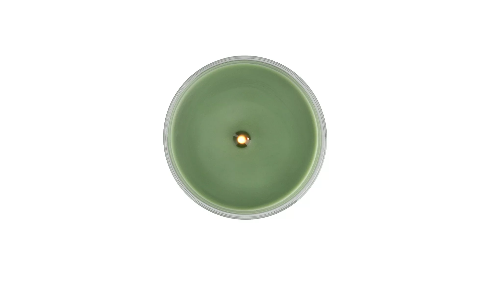 como Duftkerze - grün - Glas , Wachs - 8,3 cm - Sconto günstig online kaufen