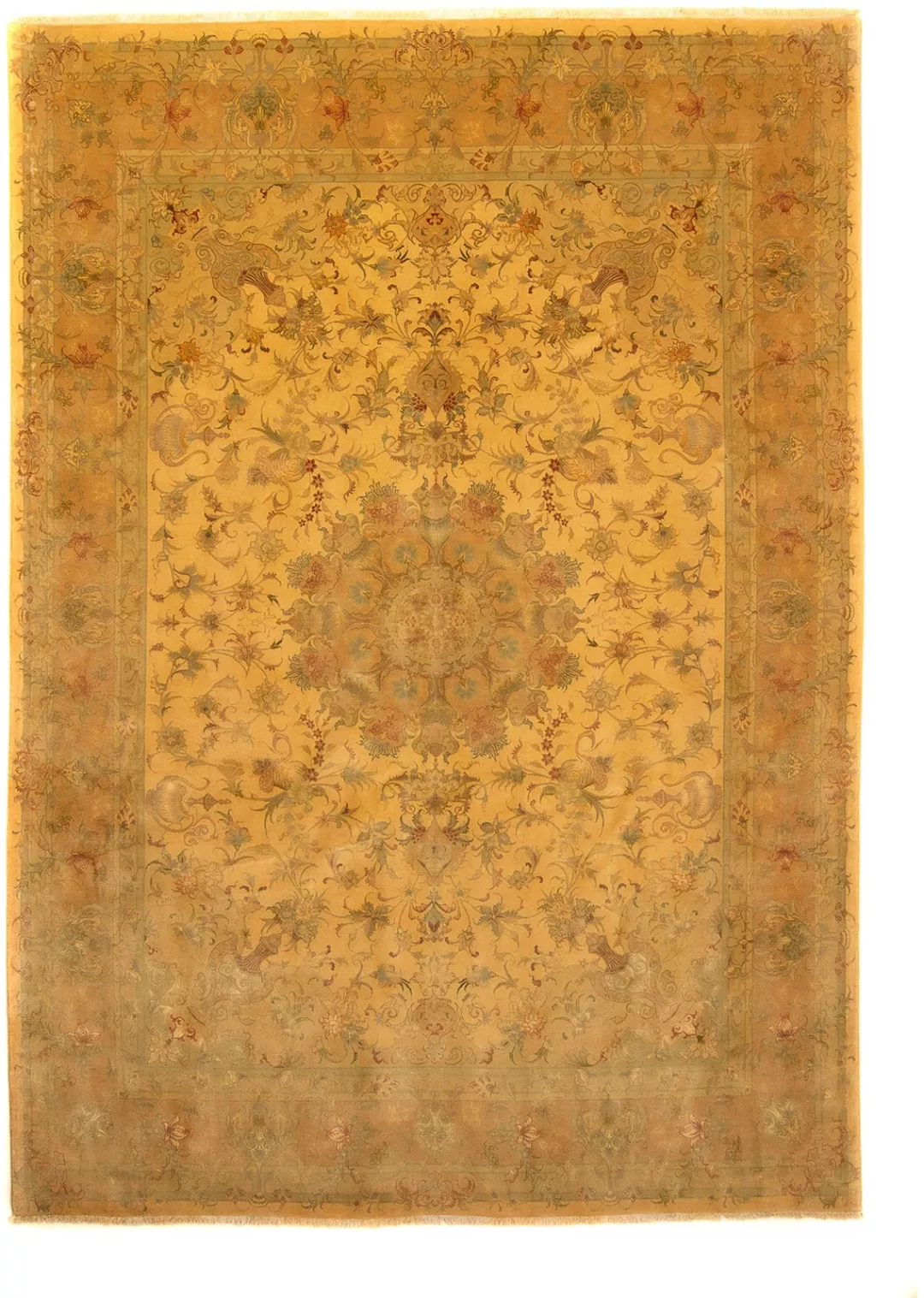 morgenland Orientteppich »Perser - Täbriz - 347 x 252 cm - gold«, rechtecki günstig online kaufen