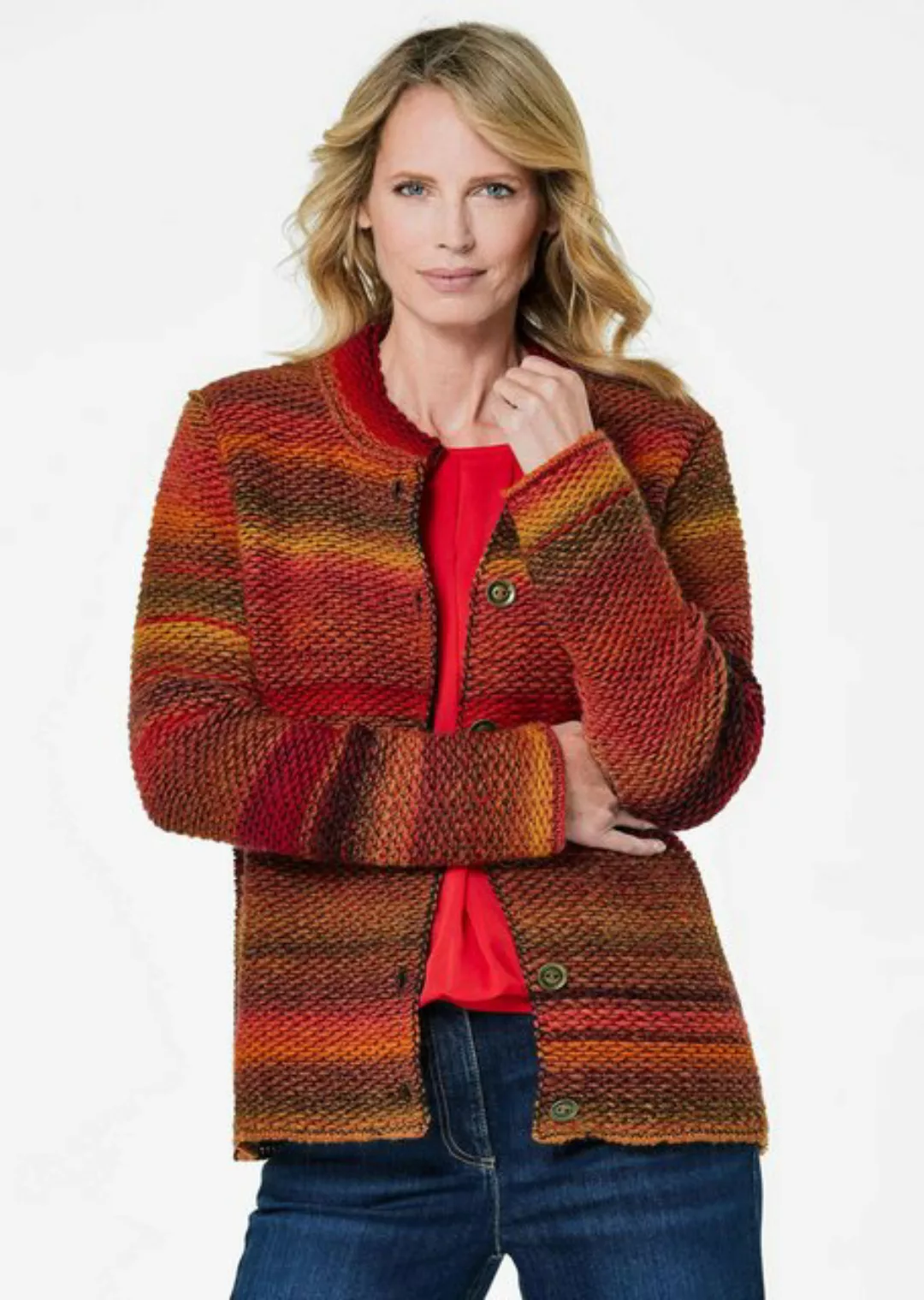 GOLDNER Strickjacke Kurzgröße: Strickjacke günstig online kaufen